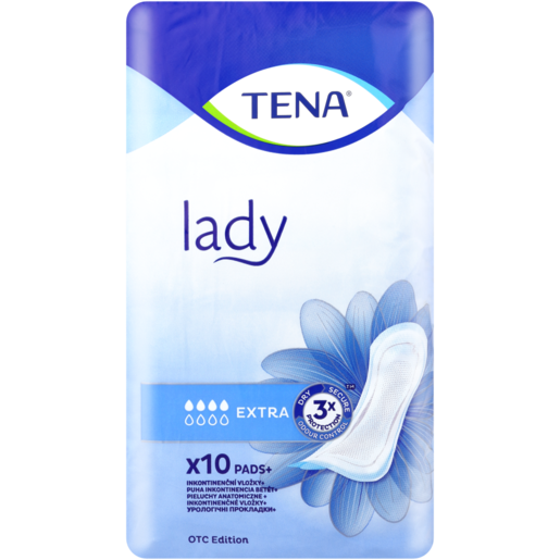 TENA LADY EXTRA X10 PADS