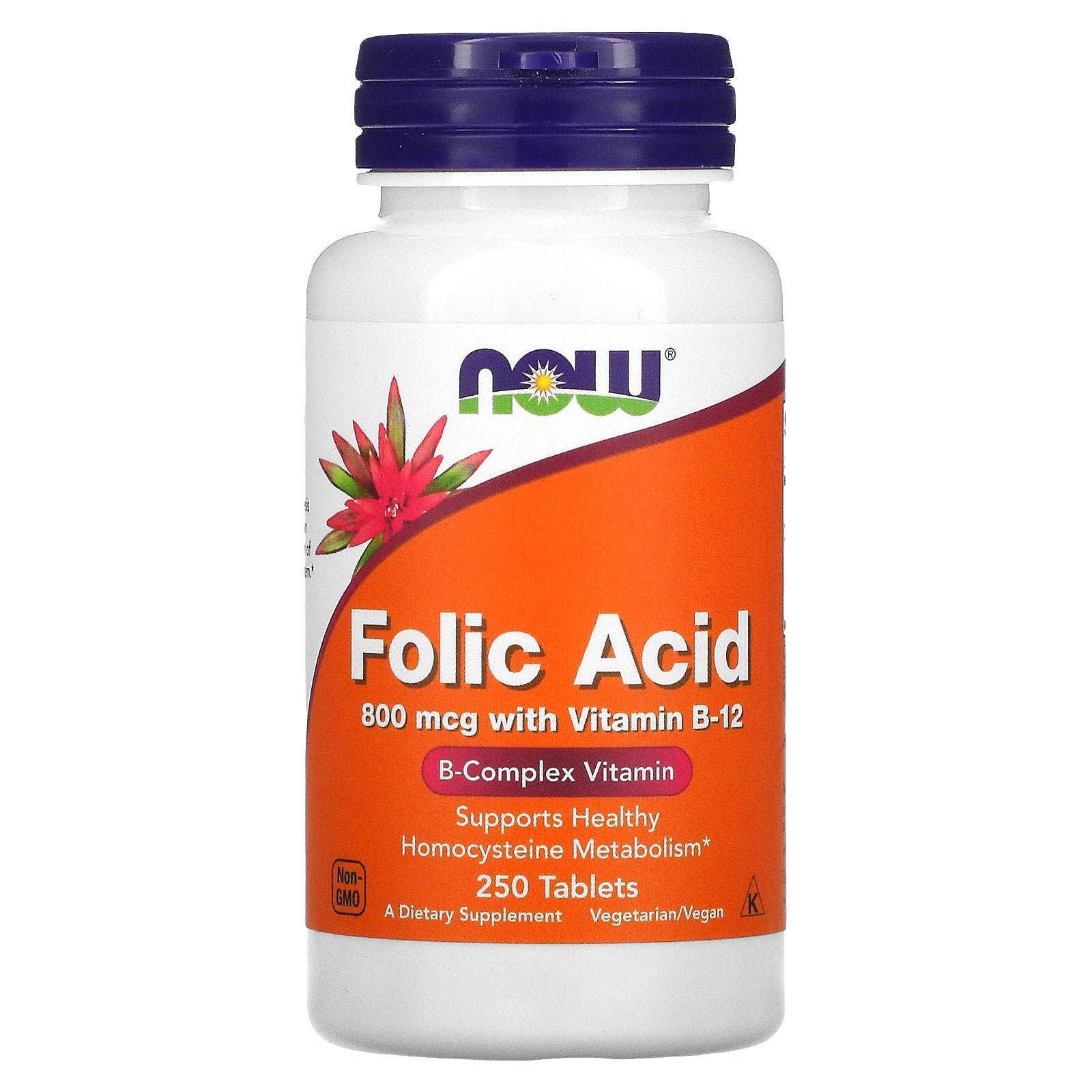 NOW FOLIC ACID 800MCG 250 TABLETS Health Online   Image 7ed1ea05 A72a 4257 B4fe 72c5eb04b7f0 