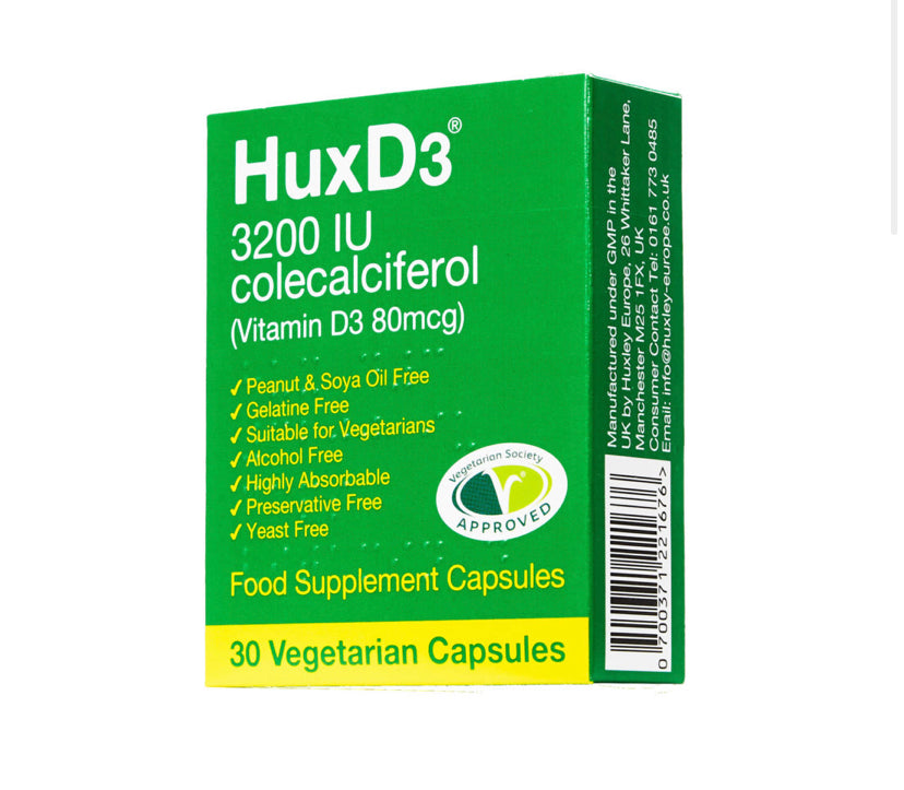 HUXD3 3200 IU COLECALCIFEROL (VITAMIN D3 80MCG)