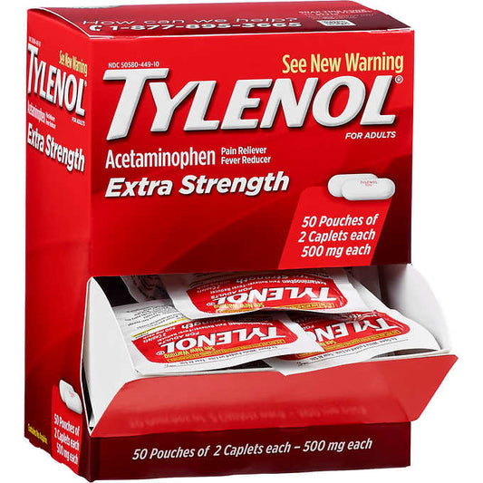 TYLENOL EXTRA STRENGTH POUCHES