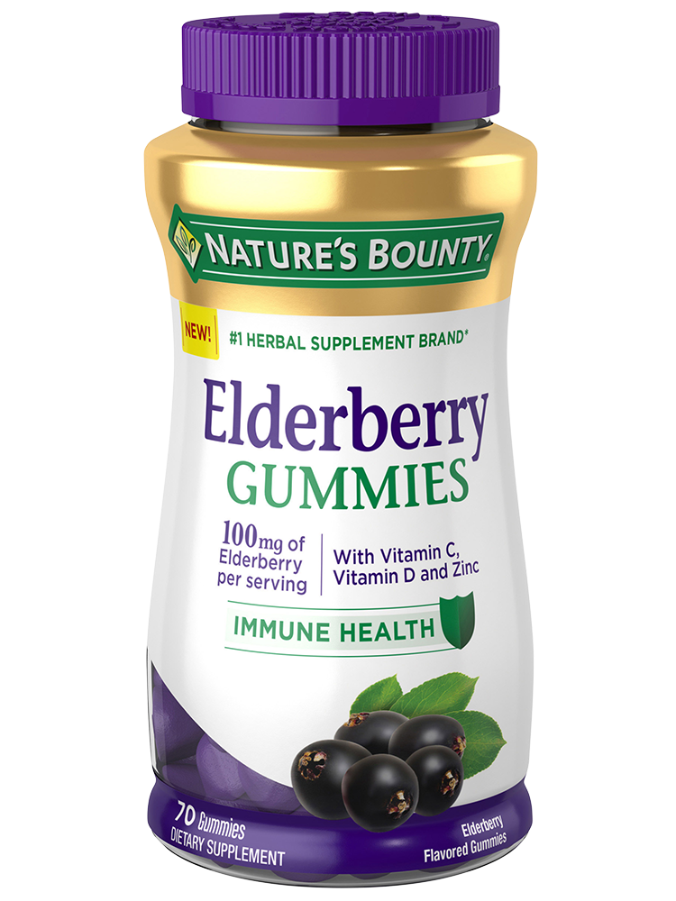 NATURE’S BOUNTY ELDERBERRY GUMMIES