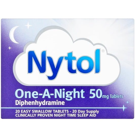 NYTOL ONE-A-NIGHT 50MG TABLETS