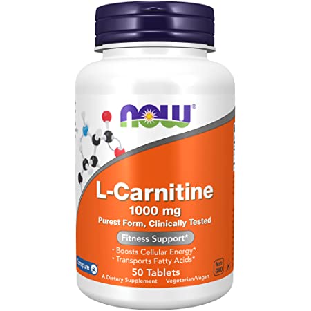 NOW L’CARNITINE 1000MG, 50 TABLETS