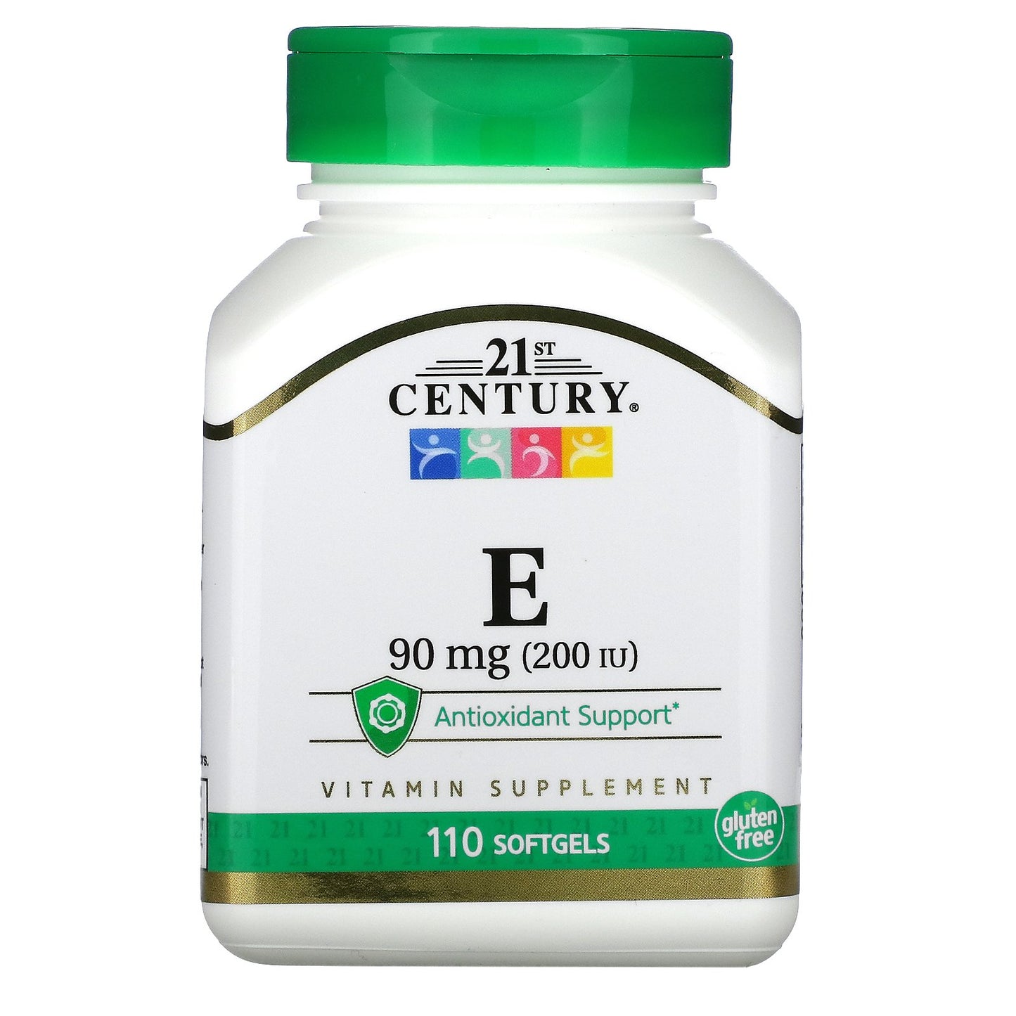 21ST CENTURY VITAMIN E 90MG (200 IU), 110 SOFTGELS