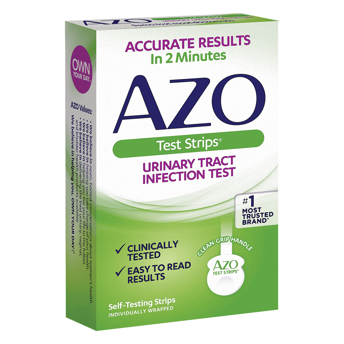 AZO TEST STRIPS URINARY TRACT INFECTION TEST