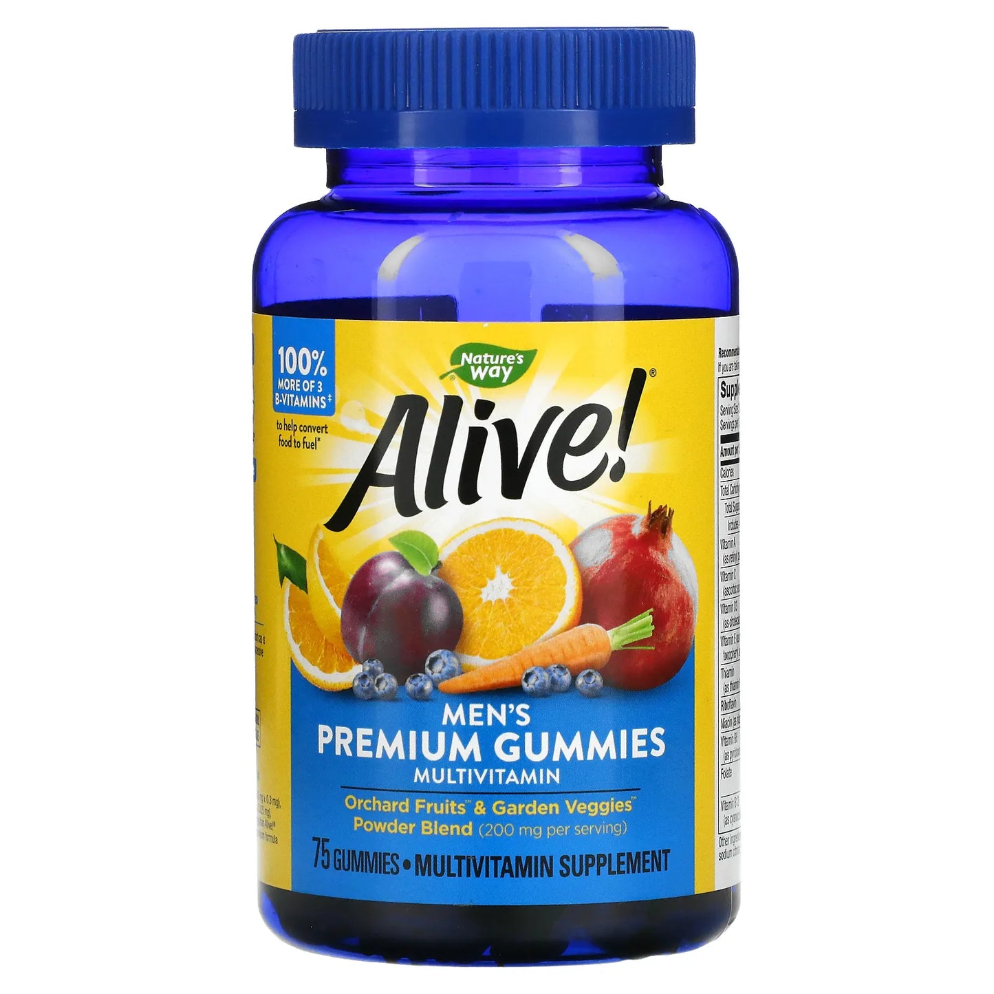 ALIVE MEN 50+ PREMIUM GUMMIES MULTIVITAMIN