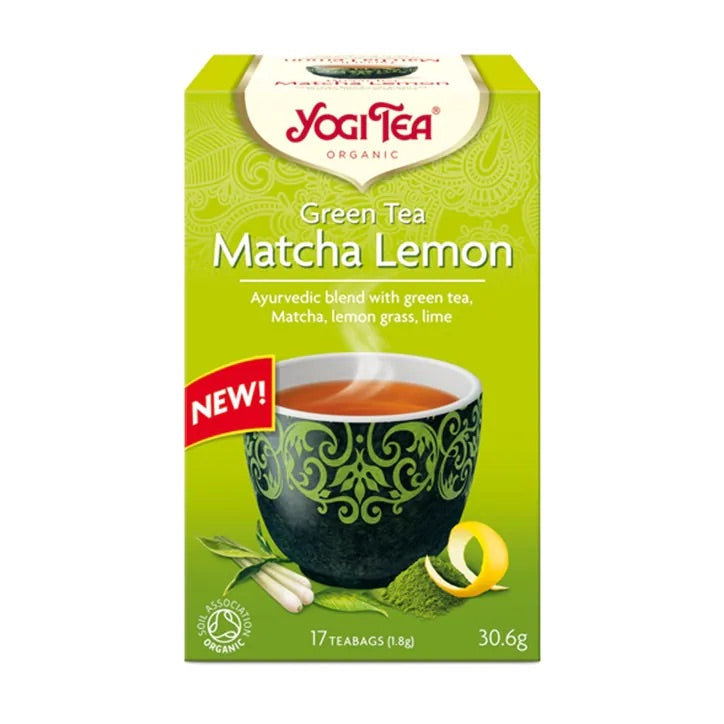 YOGI TEA GREEN TEA MATCHA LEMON