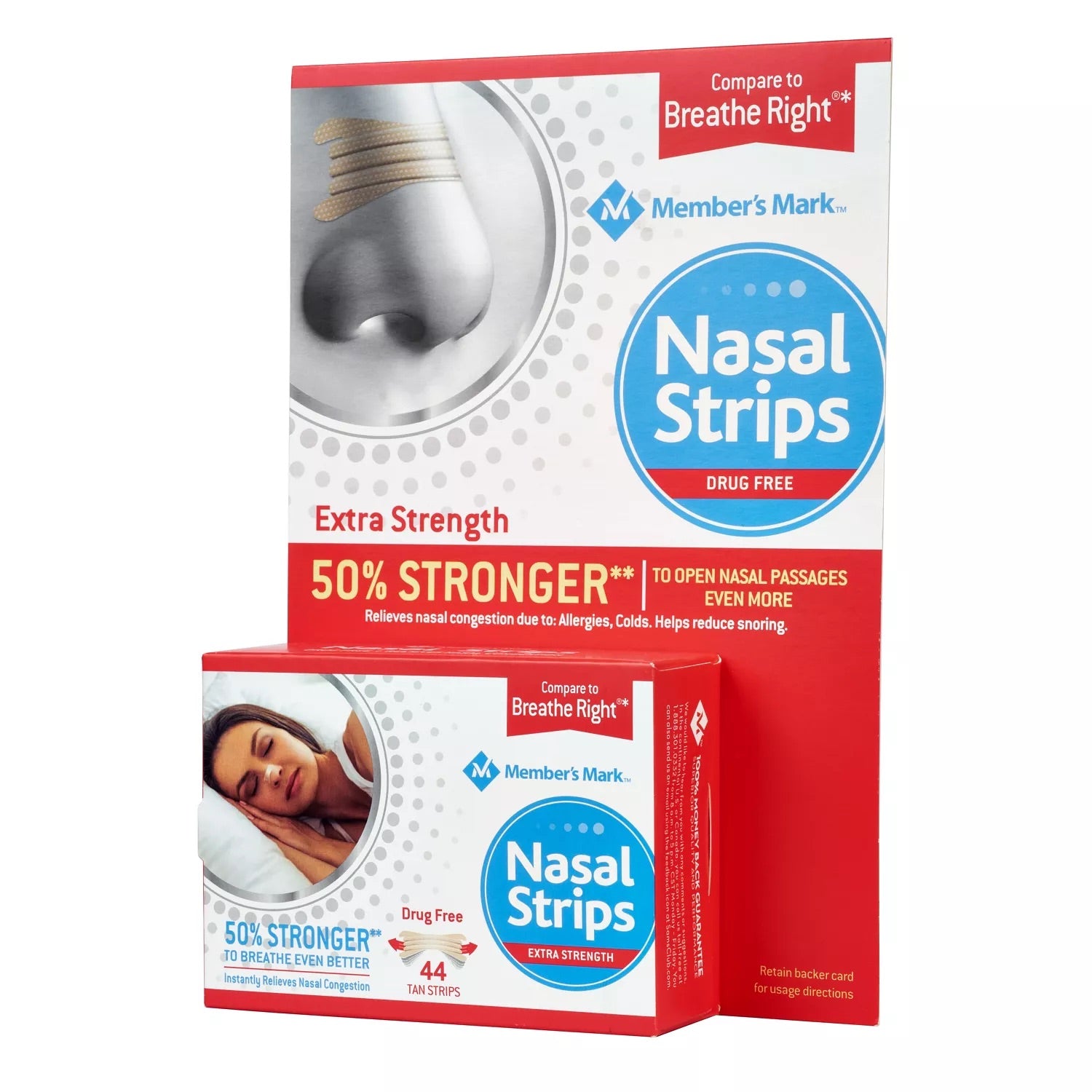 MEMBER’S MARK EXTRA STRENGTH NASAL STRIPS - E-Pharmacy Ghana