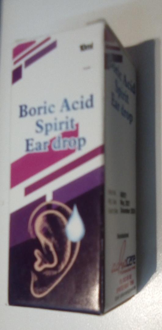 BORIC ACID EAR DROPS