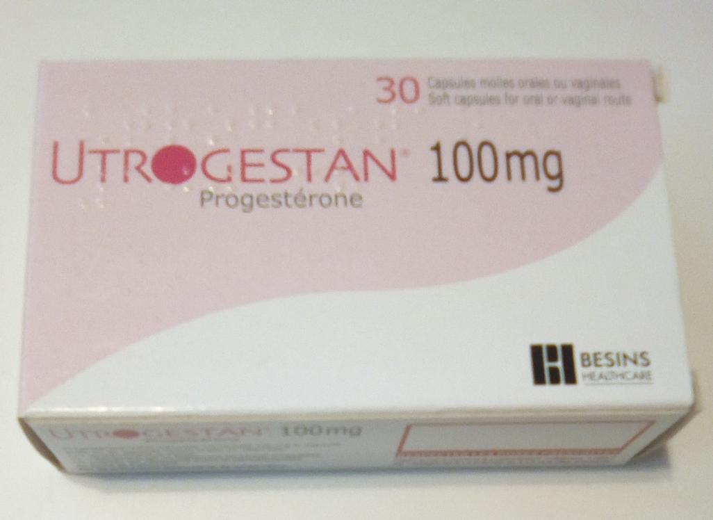 UTROGESTAN 100MG PROGESTERONE, 30 CAPSULES (BESINS HEALTHCARE)