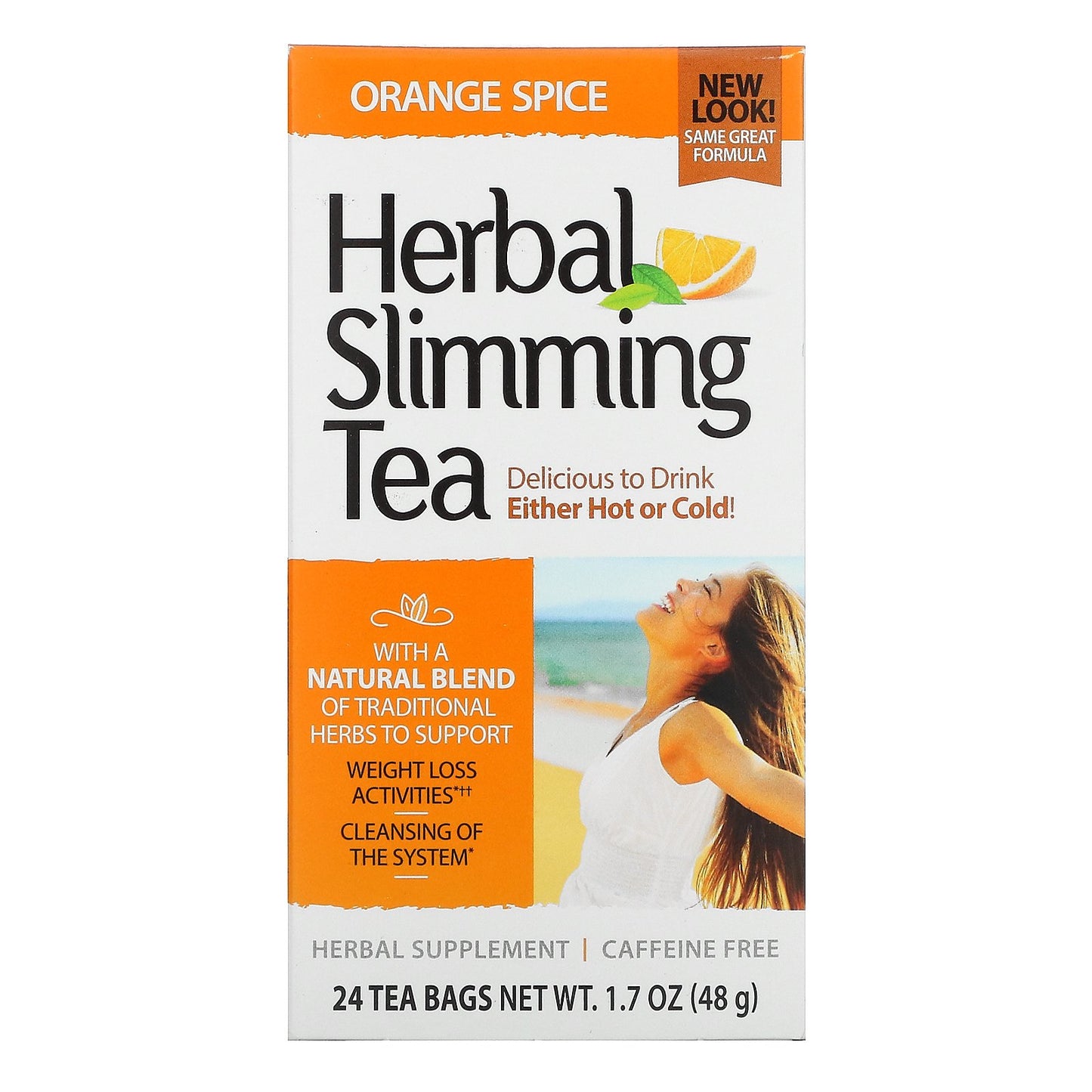 21ST CENTURY HERBAL SLIMMING TEA ORANGE SPICE - E-Pharmacy Ghana