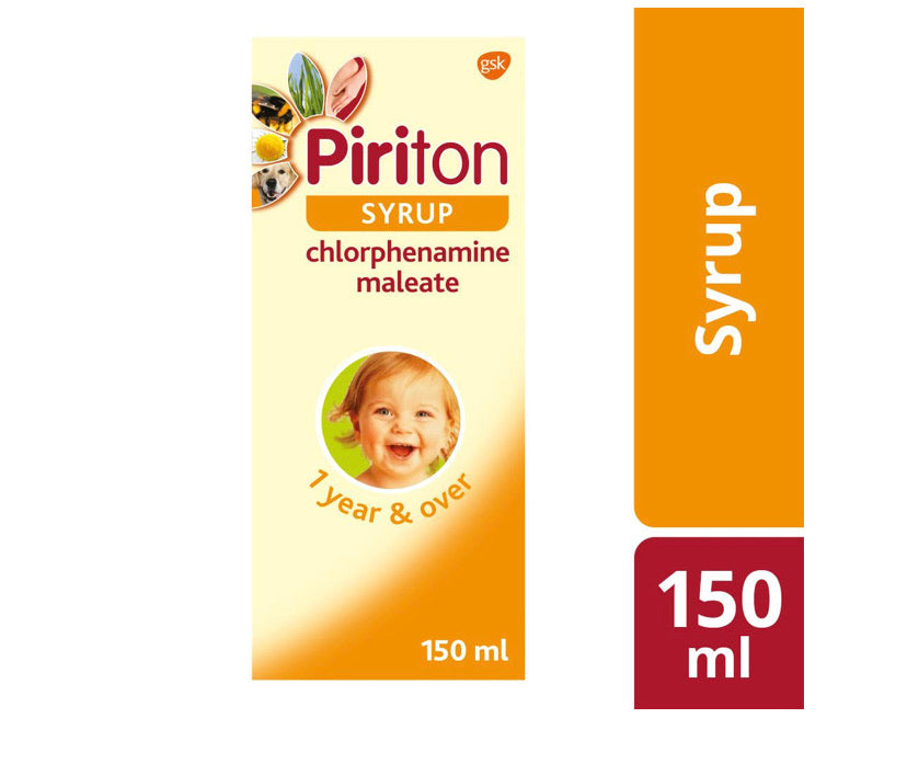 PIRITON SYRUP 150ML - E-Pharmacy Ghana