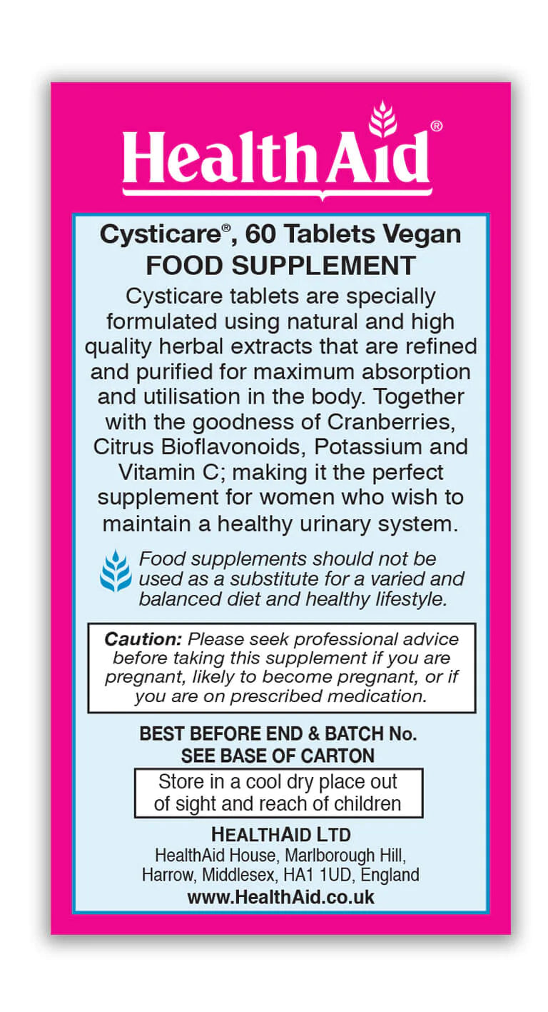 HEALTHAID CYSTICARE TABLETS