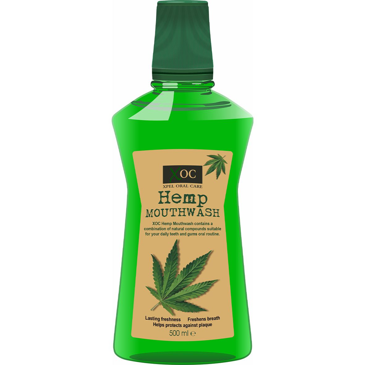 XOC HEMP MOUTHWASH 500ML