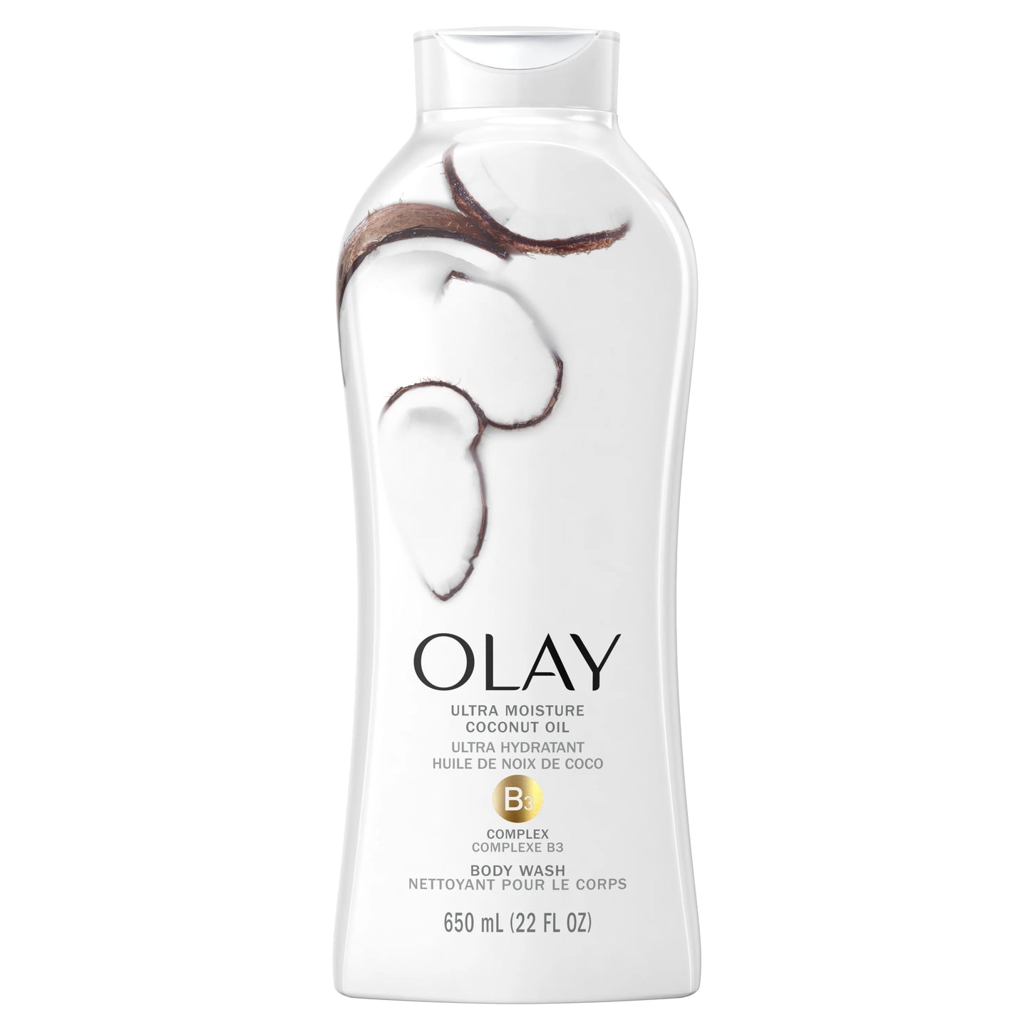 OLAY ULTRA MOISTURE COCONUT OIL BODY WASH