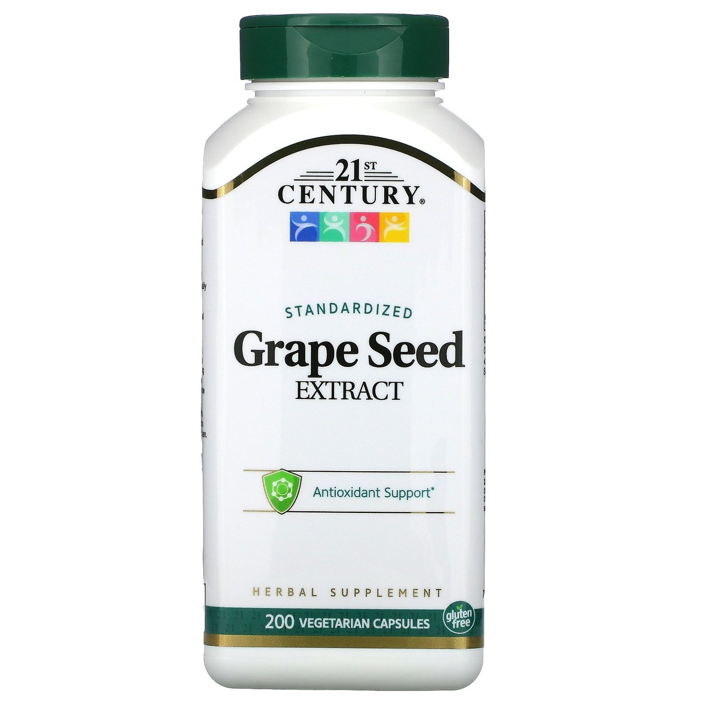 21ST CENTURY GRAPE SEED EXTRACT 100 MG, 200 CAPSULES