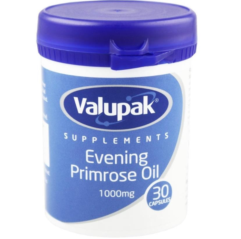 VALUPAK EVENING PRIMROSE OIL - 30 CAPSULES - E-Pharmacy Ghana