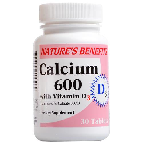NATURE’S BENEFITS CALCIUM 600 - E-Pharmacy Ghana