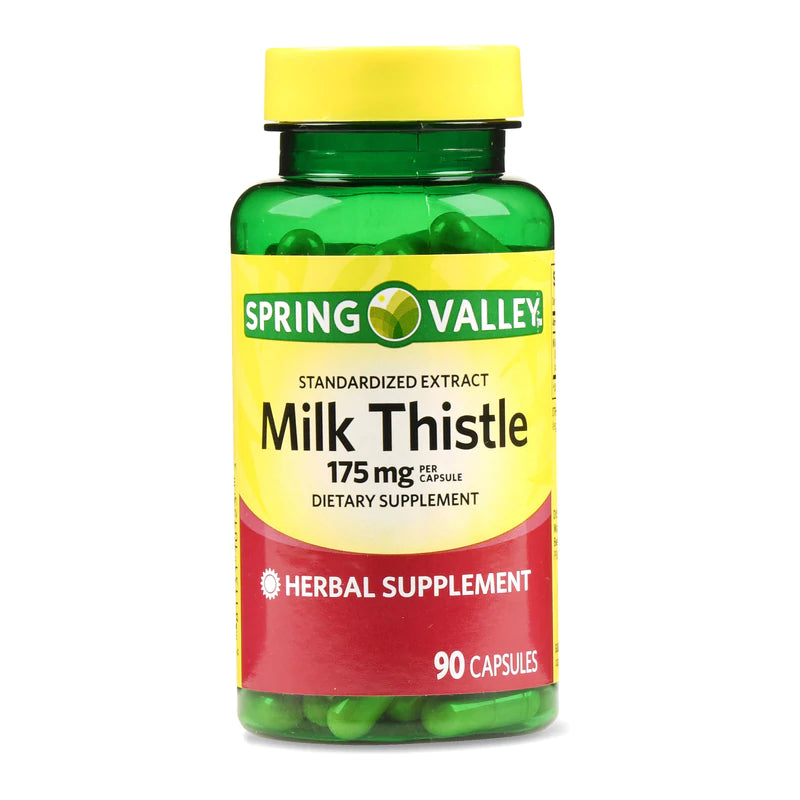 SPRING VALLEY MILK THISTLE 175MG, 90 CAPSULES