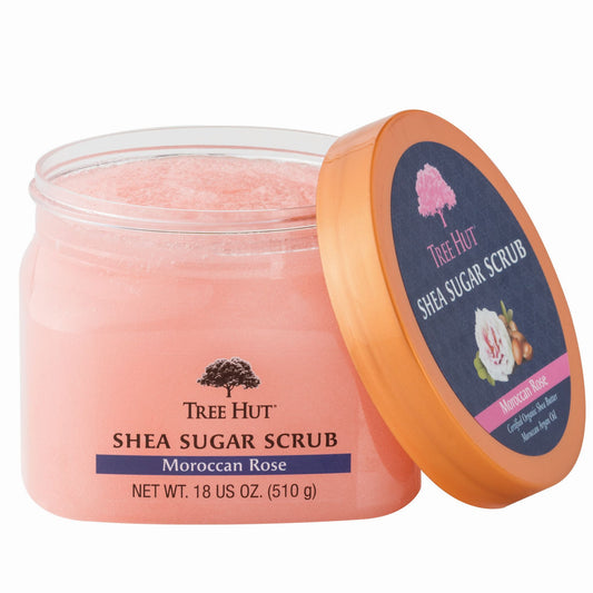 TREE HUT SHEA SUGAR SCRUB MOROCCAN ROSE