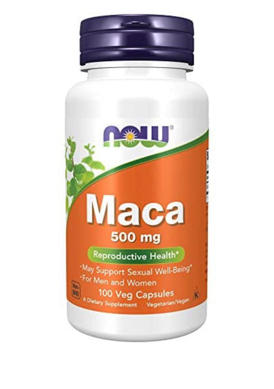 NOW MACA 500MG (100 VEG.CAPSULES) - E-Pharmacy Ghana