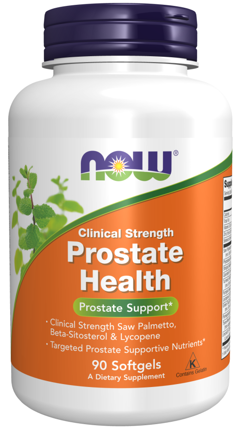 NOW CLINICAL STRENGTH PROSTATE HEALTH, 90 SOFTGELS
