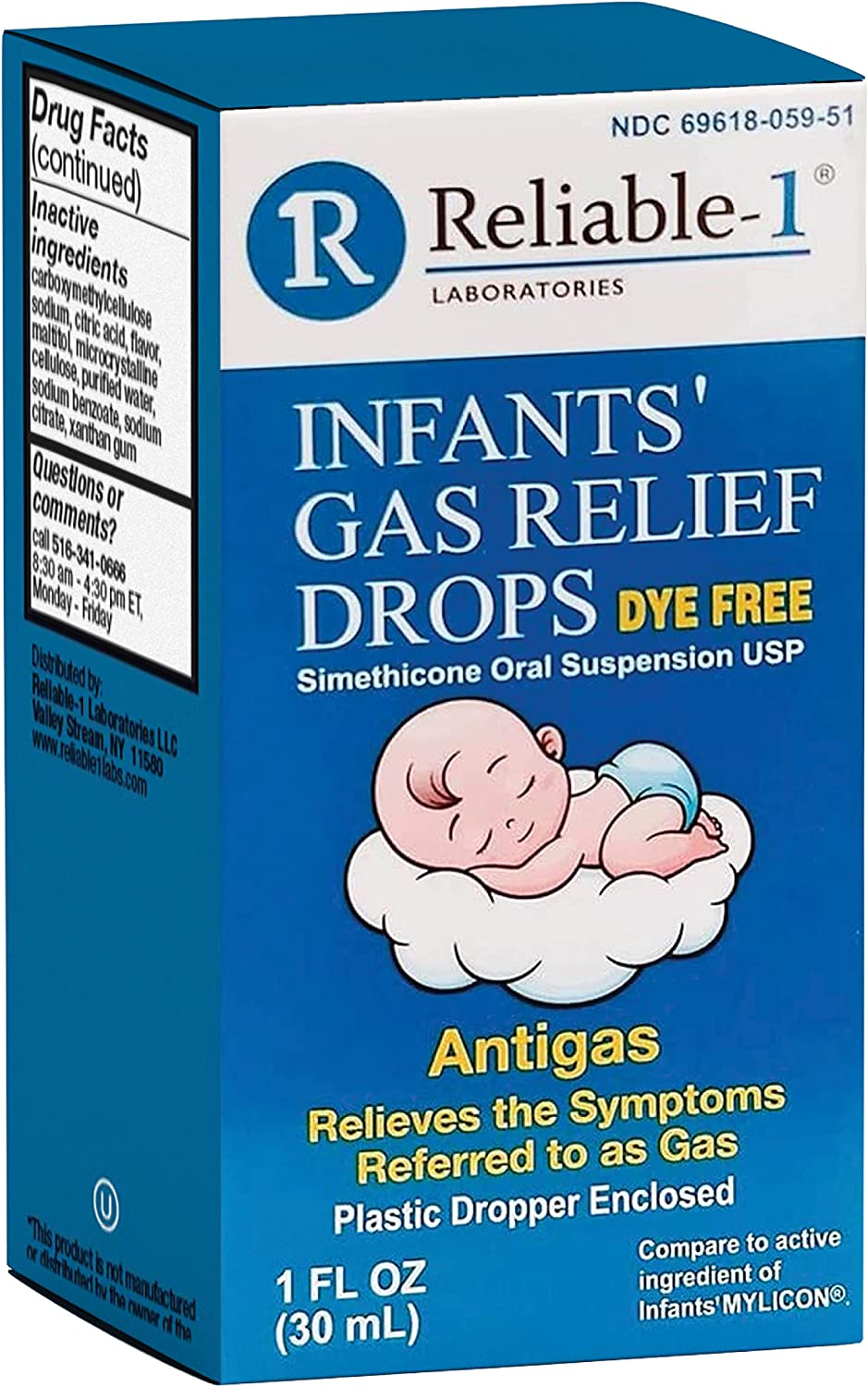 RELIABLE-1 INFANTS’ GAS RELIEF DROPS 30ML