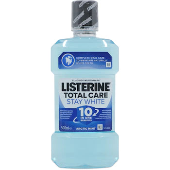 LISTERINE TOTAL CARE STAY WHITE MOUTHWASH 500ML