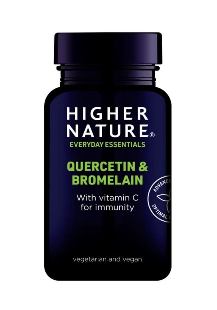 HIGHER NATURE QUERCETIN & BROMELAIN, 60 TABLETS