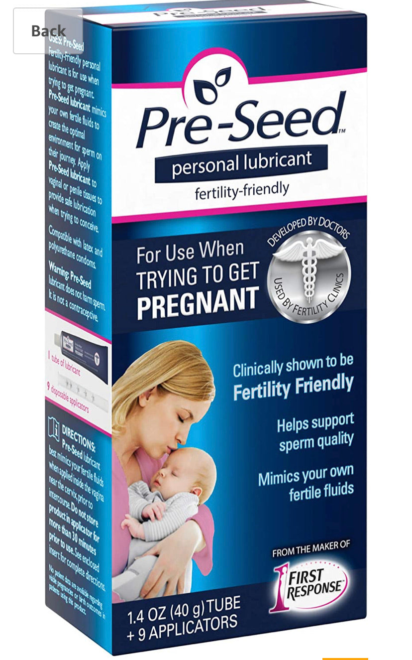 PRE-SEED FERTILITY-FRIENDLY LUBRICANT - E-Pharmacy Ghana