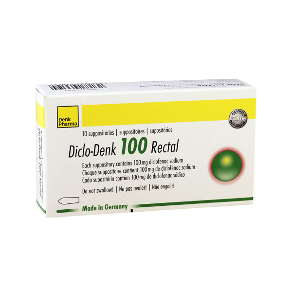 DICLO DENK 100MG SUPPOSITORY