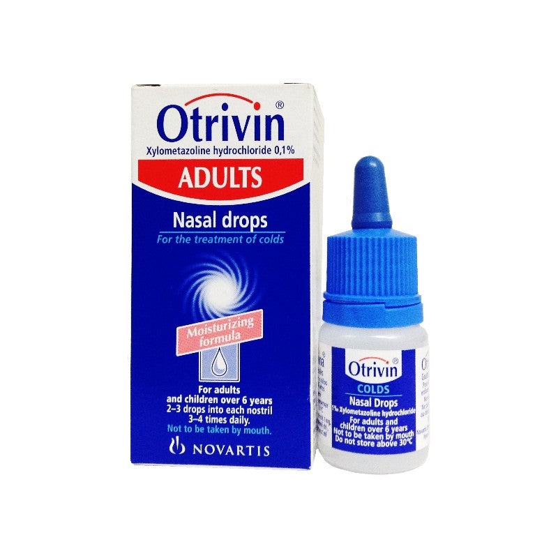 OTRIVIN 0.1% ADULT NASAL DROPS
