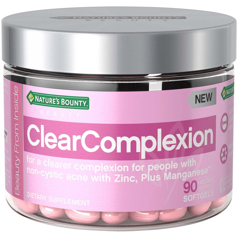 NATURE’S BOUNTY CLEARCOMPLEXION, 90 SOFTGELS
