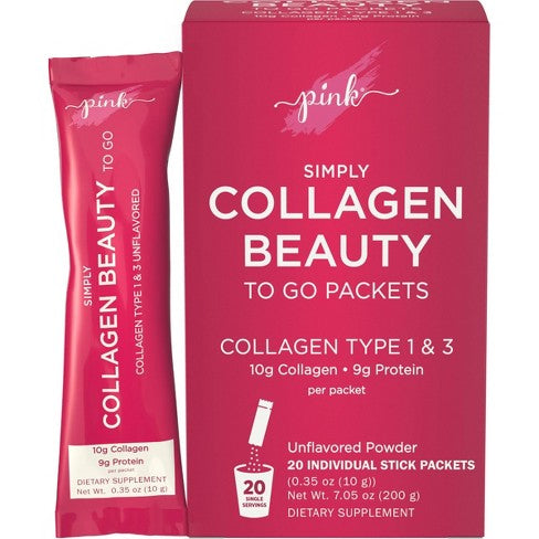 PINK COLLAGEN BEAUTY TO GO PACKETS
