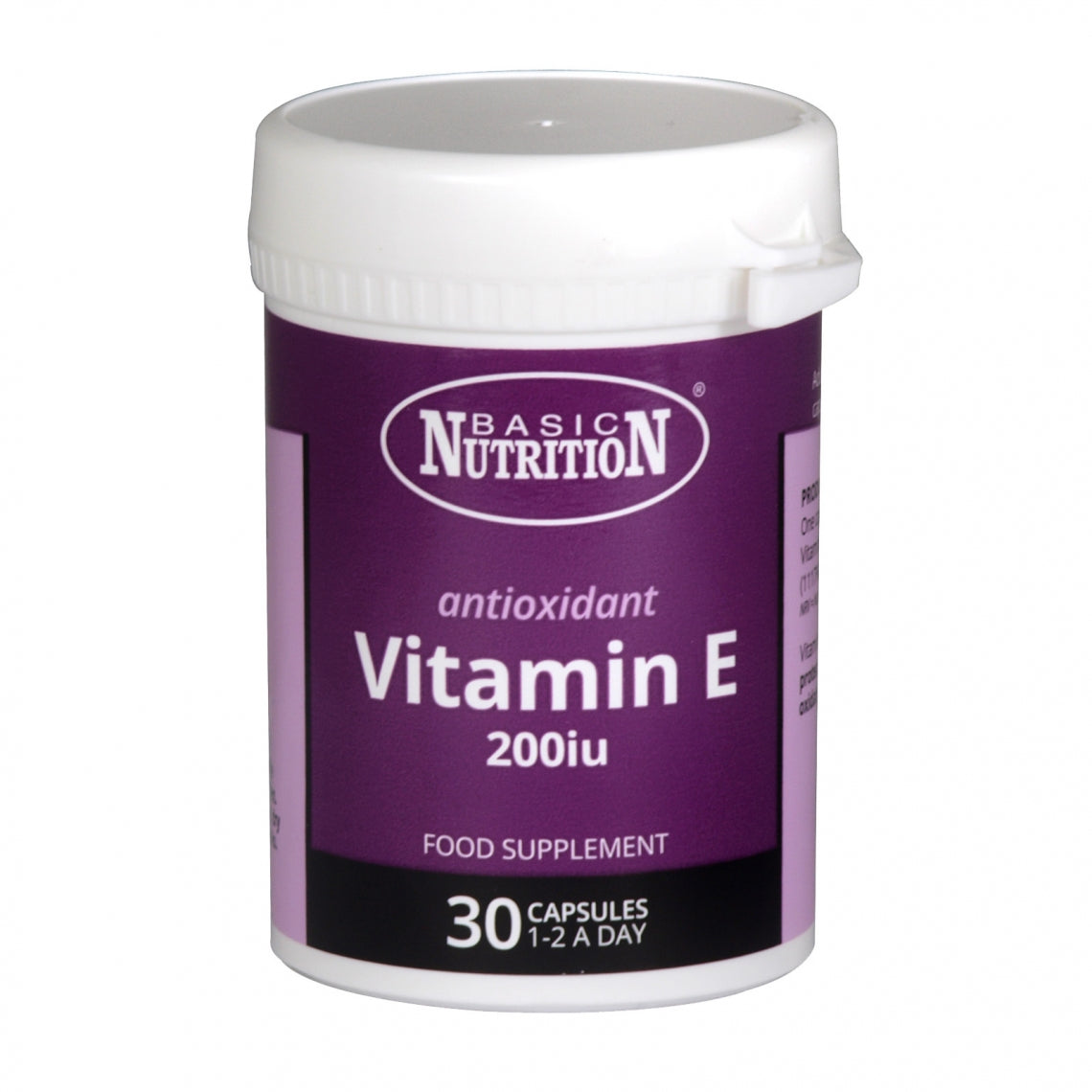 BASIC NUTRITION VITAMIN E 200IU