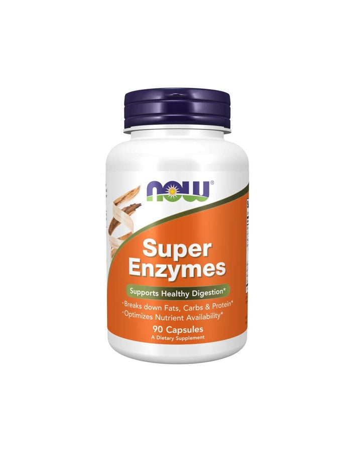 NOW SUPER ENZYMES, 90 CAPSULES