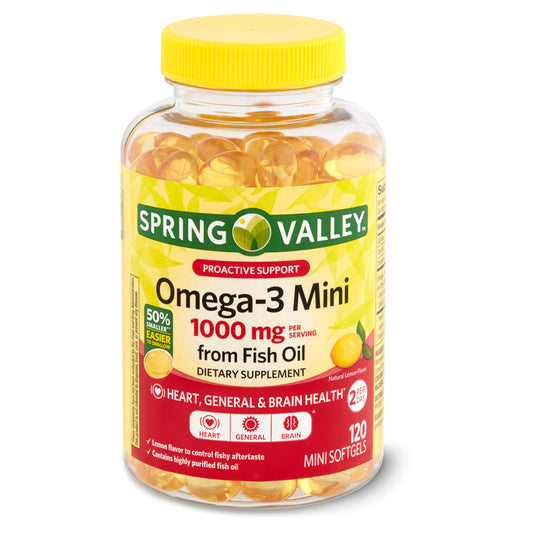 SPRING VALLEY OMEGA-3 1000MG