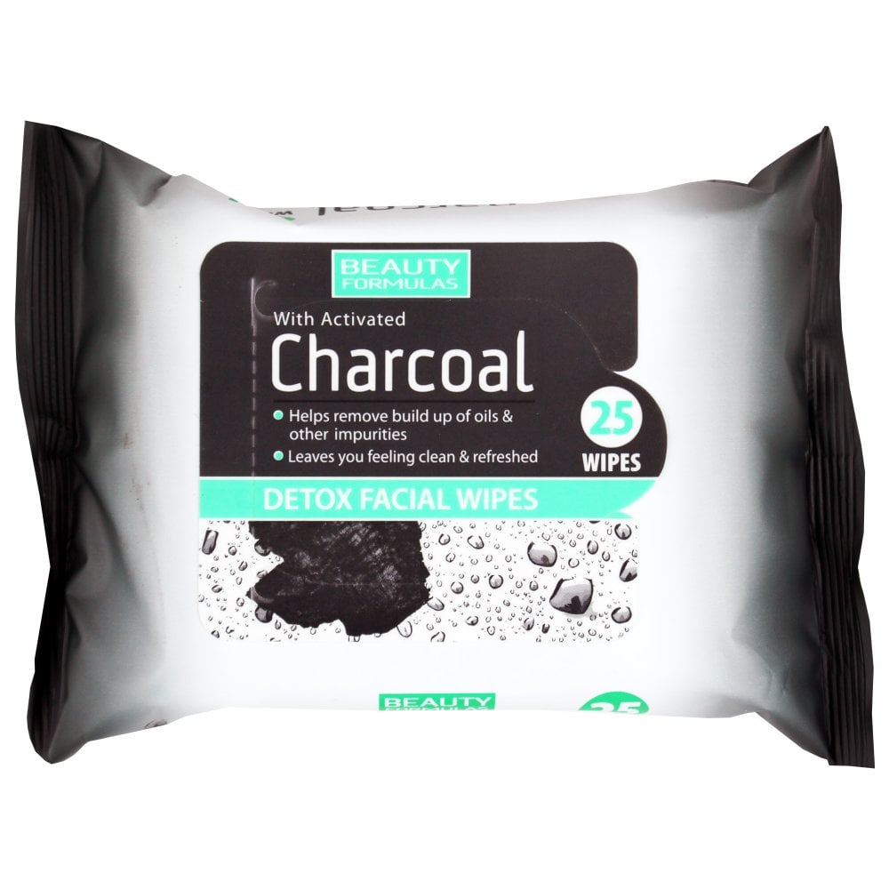 BEAUTY FORMULAS CHARCOAL FACIAL WIPES Health Online