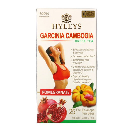 HYLEYS GARCINIA CAMBOGIA GREEN TEA