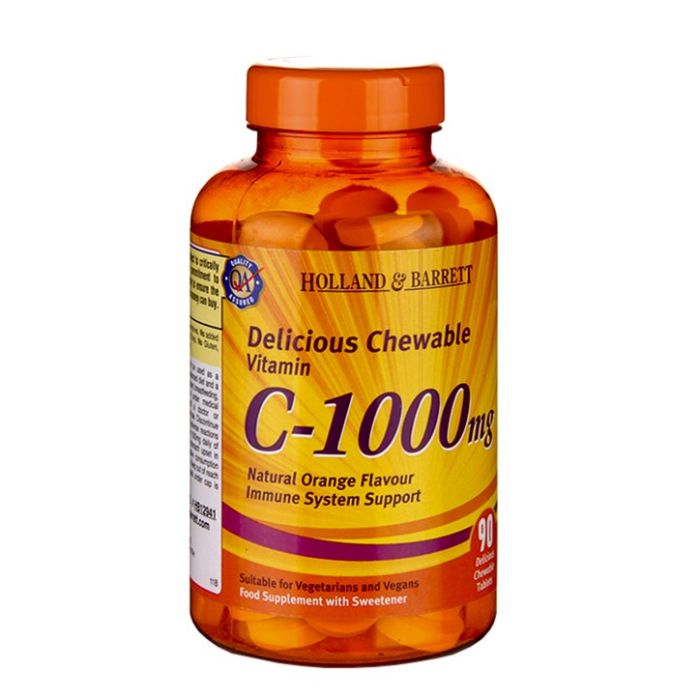 HOLLAND & BARRETT VITAMIN C-1000MG, 90 TABLETS