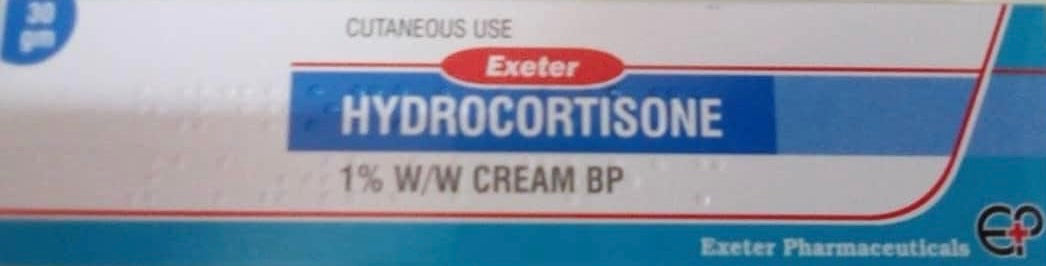 HYDROCORTISONE 1% W/W CREAM BP