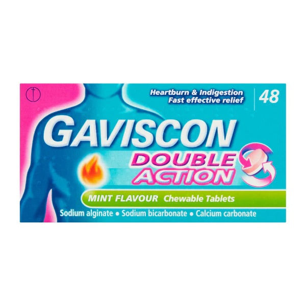 GAVISCON DOUBLE ACTION TABLETS