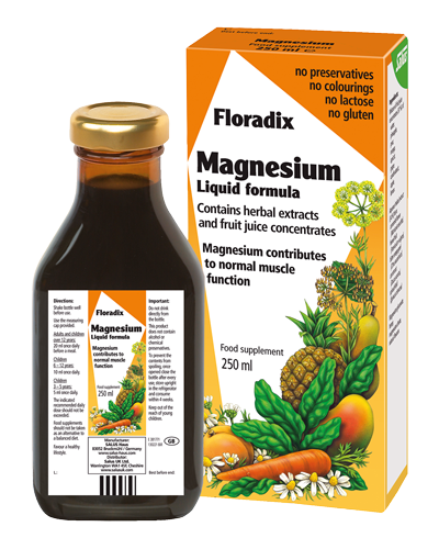 FLORADIX MAGNESIUM LIQUID FORMULA 250ML