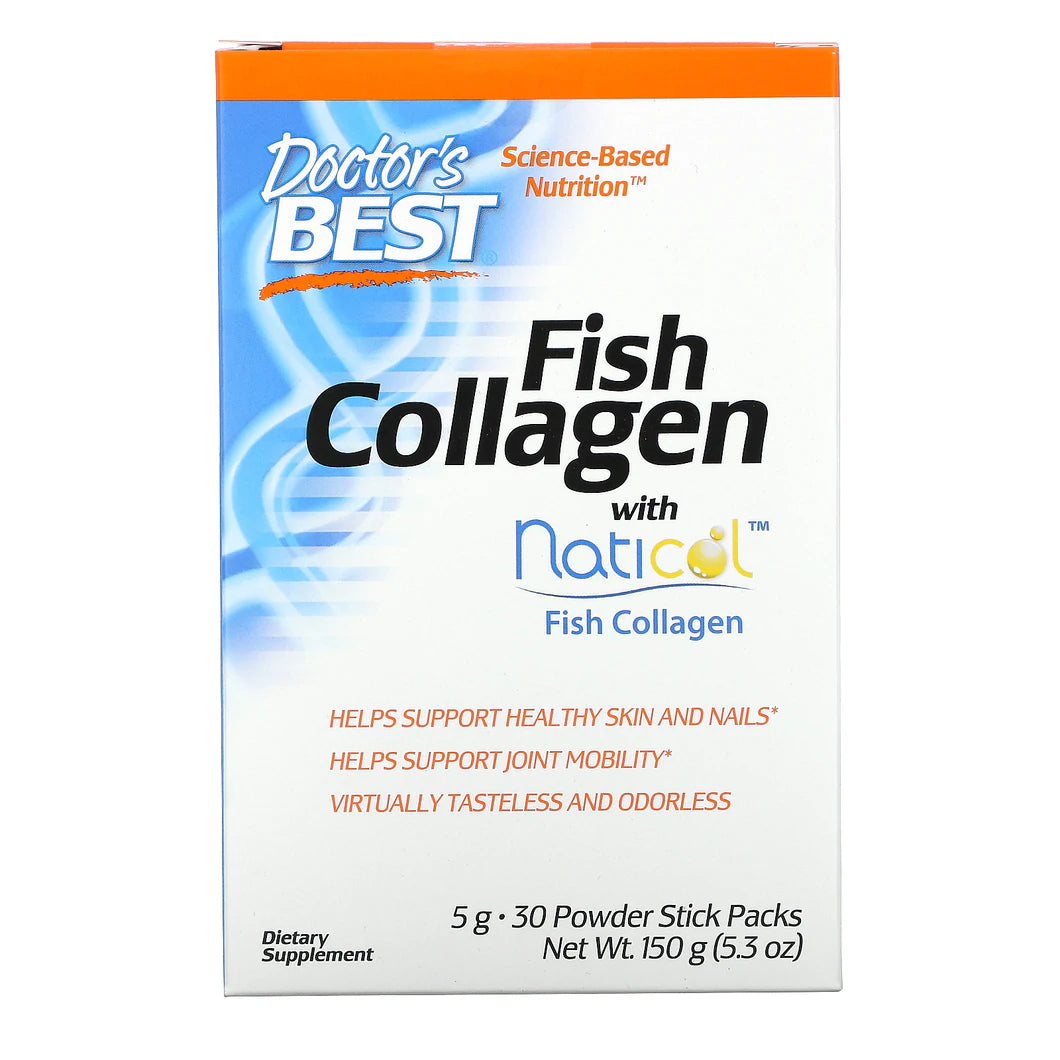 DOCTOR’S BEST FISH COLLAGEN WITH NATICOL FISH COLLAGEN