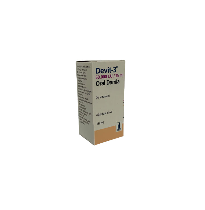 DEVIT-3 50,000 IU/15ML ORAL DAMLA