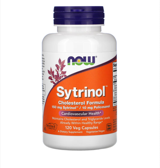 NOW SYTRINOL CHOLESTEROL FORMULA, 120 VEG CAPSULES