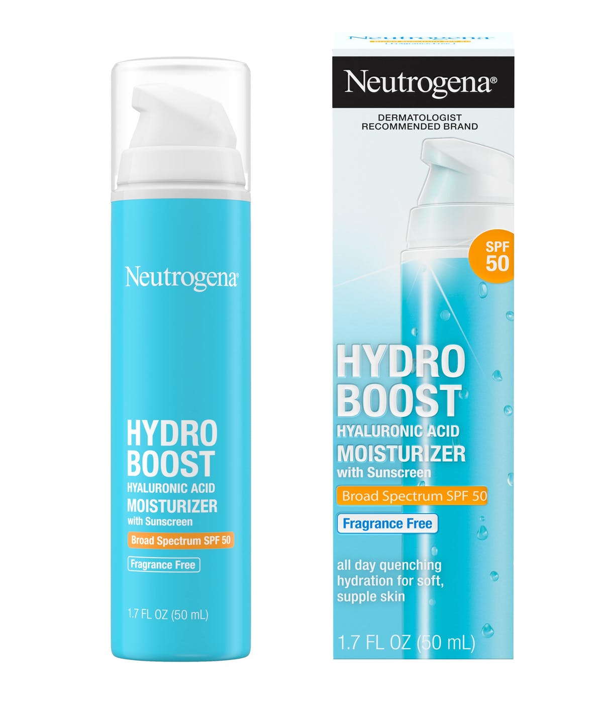 NEUTROGENA HYDRO BOOST HYALURONIC ACID MOISTURIZER WITH SUNSCREEN