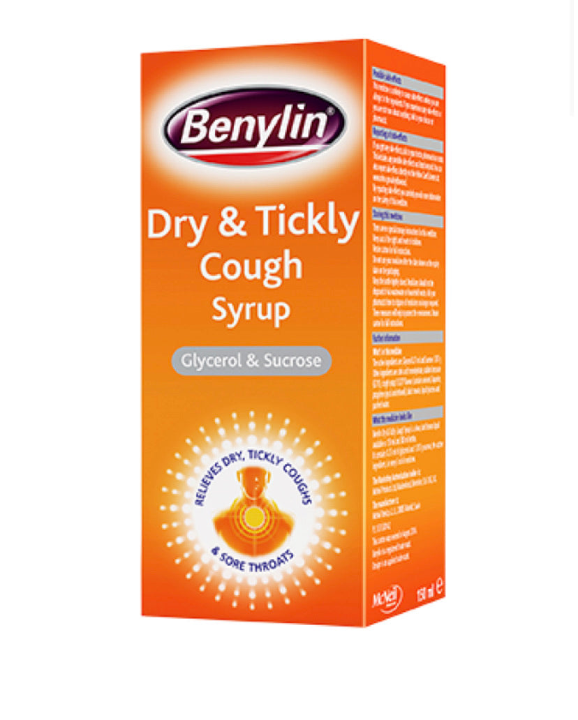 BENYLIN DRY & TICKLY COUGH SYRUP - E-Pharmacy Ghana