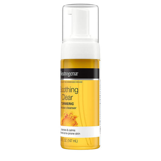 NEUTROGENA SOOTHING CLEAR TURMERIC MOUSSE CLEANSER
