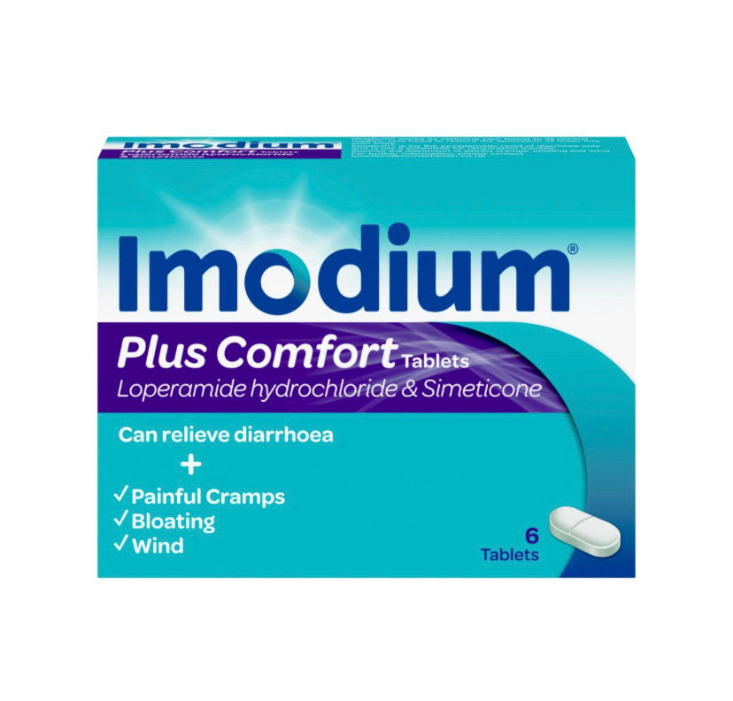 IMODIUM PLUS COMFORTS MULTI-SYMPTOM RELIEF - E-Pharmacy Ghana